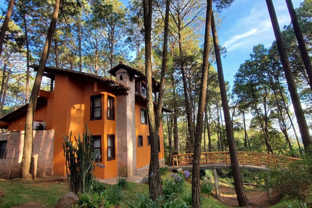 Cabana Rustica A 1Km De Cascada Mazamitla Exterior photo