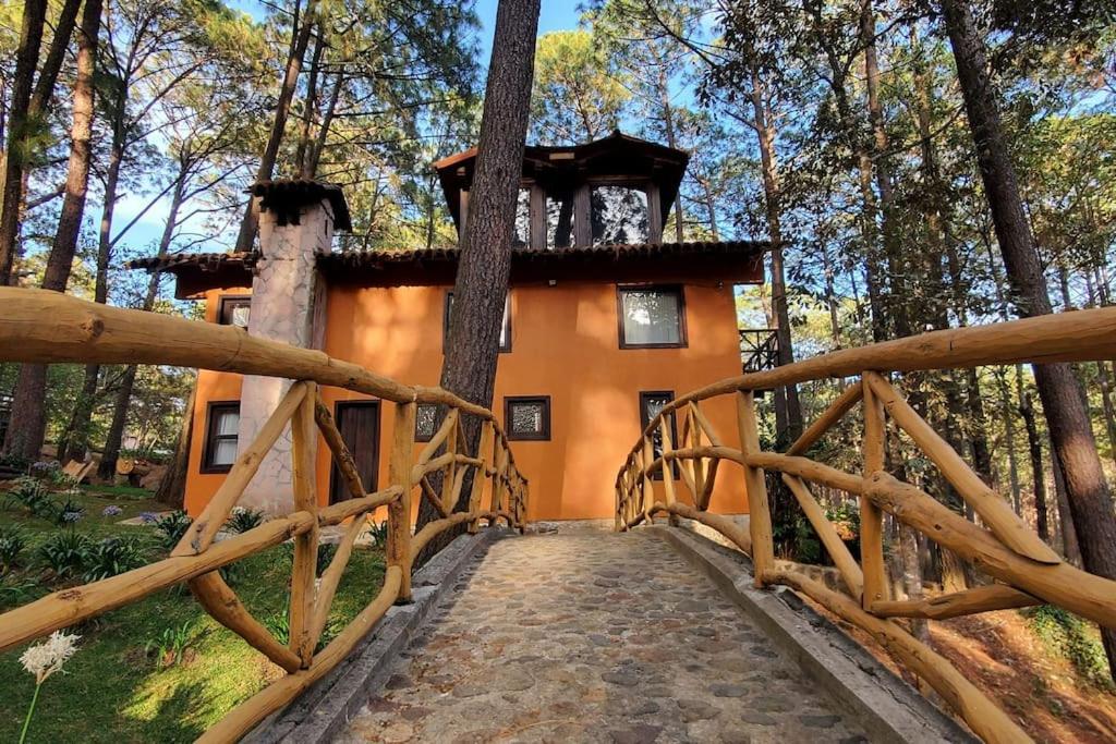 Cabana Rustica A 1Km De Cascada Mazamitla Exterior photo